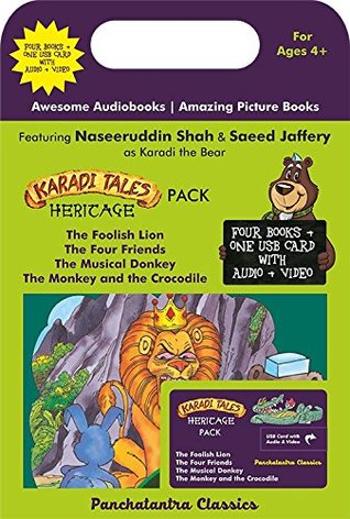 Read Karadi Tales : Heritage Pack Set Of 4 Books ( Foolish Lion /Monkey & Crocodile/Musical Donkey / Fourfriends(4 Books)   Animated Video of the 4 storeies - Shobha | PDF