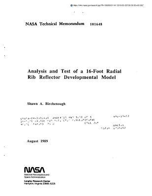 Full Download Analysis and Test of a 16-Foot Radial Rib Reflector Developmental Model - National Aeronautics and Space Administration file in PDF