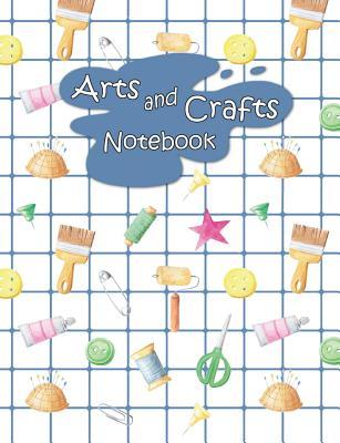 Download Arts & Crafts Notebook: Sewing & Painting Design, 100 Wide Ruled Pages, 7.44x9.69 -  file in PDF