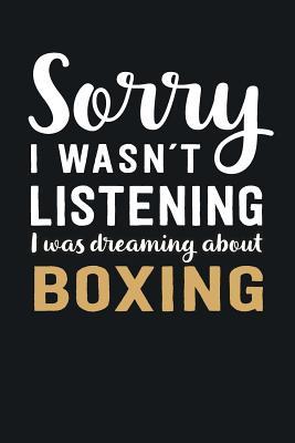 Read Online I was Dreaming about Boxing: Blank Lined Notebook - 6 x 9 Inch - 100 Pages -  file in ePub