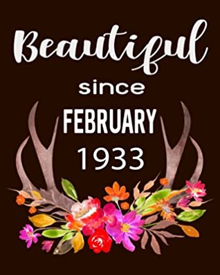 Download Beautiful Since February 1933: Hunting Hobby 2020 Monthly Planner Dated Journal 8 x 10 110 pages - Family Cutey file in ePub